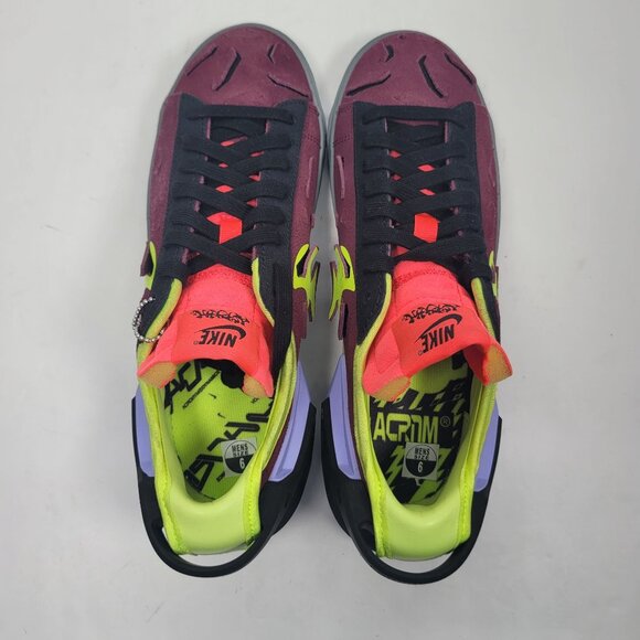 Nike Blazer Low Acronym Men's Night Maroon Sneakers DN2067-600 US Size 6 NWB - Picture 7 of 11